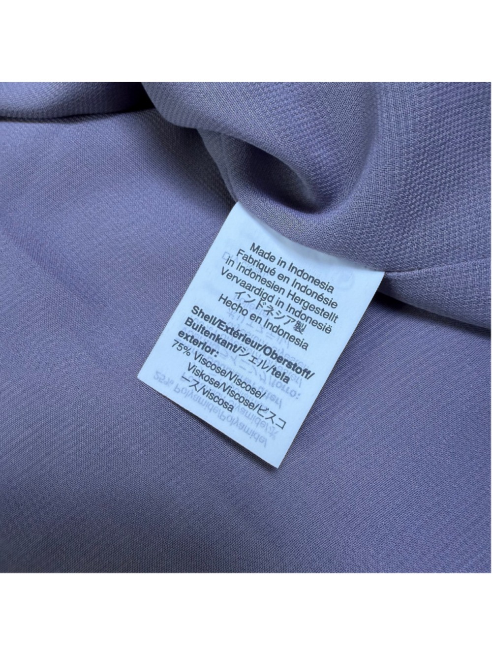 Madewell Velvet Button-Down Cami Thistle Lavender Women’s Size 6 - Picture 8 of 11